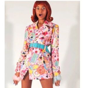 FIORUCCI 2005 Collection Art Trench Coat XL